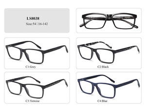 2024 phổ biến nhất unisex AC Acetate chất liệu cổ điển Retro sáng tiên tiến Kính mắt khung đọc quang học kính - Product Image 4