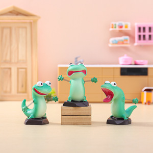 Nine O'Clock Cat Frog Blind Box Toy Figure Cute Desk Ornament Collectible Gift for Office Car Decoration - Product Image 3