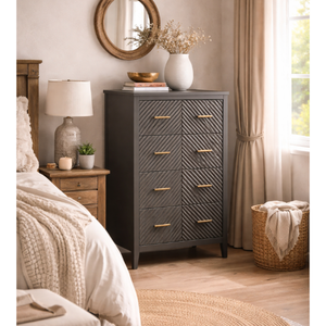 Colección CAIRNDALE, Mueble Alto de Estilo Moderno, Ecológico y Duradero, Precio de Fábrica, Madera de Pino Sólido para Sala de Estar - Product Image 1
