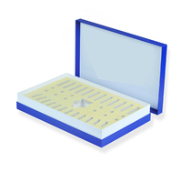 1 ml d'ampoule 10 bouteilles en verre Secrets Water Light Needle Hydratation Ampoule Essence Oil Packaging Gift Box With Blister Insert