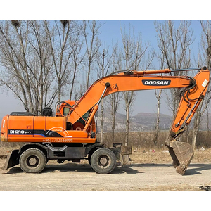Excavadoras de Segunda Mano Originales de Corea, 21 Toneladas, Dh210 210W, Excavadora de Ruedas en Venta, Usada, con Neumáticos, Doosan Dh210w-7 - Product Image 1