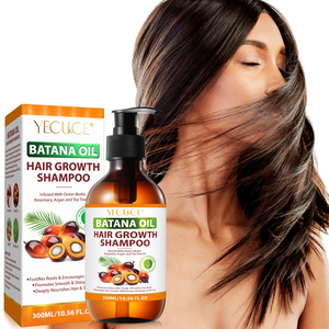 Champú para el Crecimiento del Cabello con Aceite de Batana de YECUCE, 300 ml, Nutre Profundamente el Cabello y el Cuero Cabelludo, Deja el Cabello Suave y Brillante, para Logotipo Personalizado de Fábrica - Product Image 3