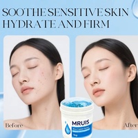 Vente en gros de 1kg de peptide de cuivre bleu Gel de cristal de glace apaisant Peptide de cuivre hydratant doux pour peau rouge