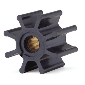 DJ bơm 0801 biển xoáy cánh quạt Johnson 09-1028 B thuyền cánh quạt thay thế bằng đồng thau và thép cho nước biển-cho thuyền - Product Image 2