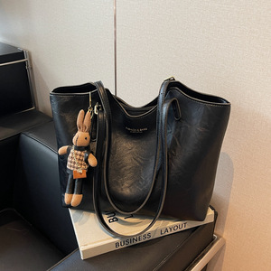 Sacs fourre-tout pour femmes en cuir PU de haute qualité, nouveaux sacs à main élégants pour femmes, sacs d'école, grande capacité, sac à bandoulière, sac de créateur - Product Image 1