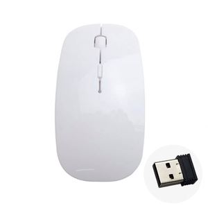 Ratón Inalámbrico Óptico Delgado y Silencioso Recargable de 2.4G con Logotipo Personalizado al por Mayor para Oficina y Computadora - Product Image 3