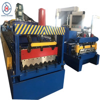 Machine à modeler les feuilles de toit ondulées, en acier inoxydable, pour moulage de profil ondulé