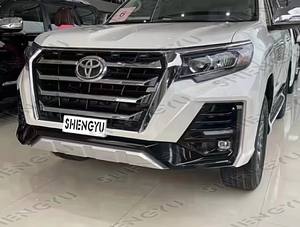 Parachoques de Alta Calidad para Prado 2011-2017, Conversión a Parachoques de Policía 2022, Capó, Guardabarros, Faros, Faldones Laterales, Rejilla - Product Image 3