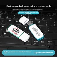 Flashdisk USB Murah 64GB USB 2.0, Stabil Baca Tulis, Perangkat Penyimpanan, USB Pendrive