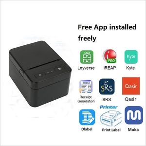 Nhà máy cung cấp New USB + bluetooth giá rẻ máy tính để bàn giá 3inch 80 mét hóa đơn Máy in nhiệt pos80 - Product Image 6