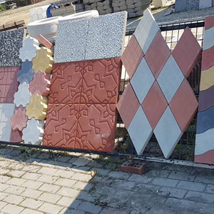 Alta calidad al aire libre camino pavimentación plástico piso ladrillo azulejo cemento hormigón molde plástico pavimentadora sello bloques <span class=keywords><strong>de</strong></span> hormigón moldes - Product Image 5
