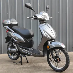 China Fabriek Eec 500W 1000W 48V 20ah Lood-Zuur Batterijen Max Snelheid 45 Km/h Elektrische Scooter Motorfietsen Met Groothandelsprijs