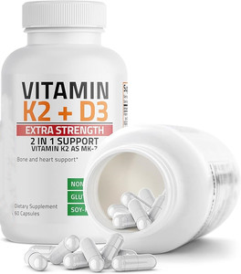 Cápsulas de vitamina D3 + K2 OEM de gran oferta, cápsulas vegetales de soporte óseo <span class=keywords><strong>D</strong></span> K fáciles de tragar, a la venta - Product Image 2