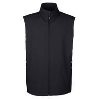 Chaleco informal sin mangas con cremallera para hombre, Sudadera con capucha, 380 gramos, 65% algodón, 35% poliéster, transpirable para ropa exterior de primavera