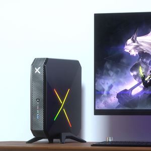 Xiaomi-Mini PC para videojuegos, torre de ordenador de escritorio con AMD ry-zen 9 5900HX RTX3060 RX 6600M RX <span class=keywords><strong>6500XT</strong></span> 2 x DDR4 M.2 NVMe SSD 2,5G LAN, WiFi6E - Product Image 3