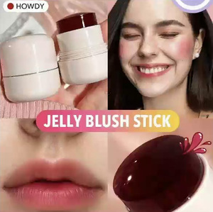 5g hydratant naturel gelée eau de refroidissement gelée teinte 4 couleurs multi-usage joue et tache <span class=keywords><strong>des</strong></span> lèvres bâton teinte Blush bâton pour le visage - Product Image 4
