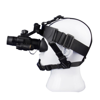 Adaptateur de casque souple QCNV |   Dispositif de vision nocturne instantanée à fixation variable, stable et anti-chute