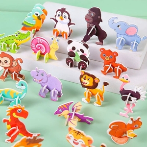 Rompecabezas de Cartón 3D Precortado, Juguete DIY para Niños de 5 a 7 Años - Product Image 6