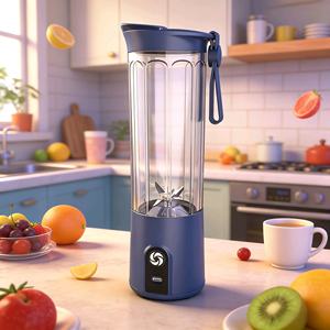 Licuadora Eléctrica Portátil Recargable por USB - Mini Mezcladora de Frutas de Alta Potencia para el Hogar, Envío Gratis - Product Image 1