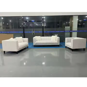 Pinzhi đồ nội thất sang trọng đơn giản mềm mại và thoải mái phòng khách căn hộ có thể linh hoạt bố trí 1 + 2 + 3 Bộ sofa sang trọng - Product Image 6