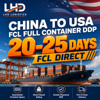 Agent de logistique maritime, transitaire Chine-USA, service de consolidation DDP, transport de conteneurs, fret