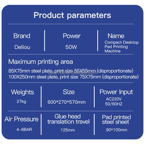 Широкий спектр применений Одноцветный принтер Pad новое состояние Pad печатная машина для стельки - Product Image 2
