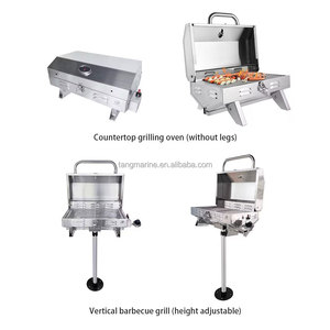 Griglia a Gas Portatile Personalizzata in Acciaio Inox per Yacht e Imbarcazioni - Product Image 4