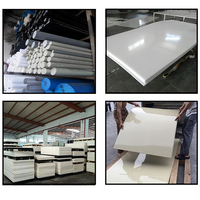 Barres en plastique solides extrudées en UHMW-PE, HDPE, nylon, POM, MC66, ABS, PTFE, polyuréthane, de qualité personnalisée