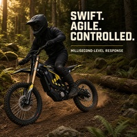 Motocyclette électrique Surron Light Bee 2 noire 2026, autonomie 160 km, pour adultes
