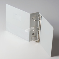 Carpeta de Documentos Personalizada Impermeable para Oficina, Tamaño A4, para Catálogos y Folletos, Grosor de 3.5 mm, con 3 Anillas