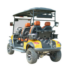 Клубный автомобиль 4-тактный двигатель электромобиль бензиновый электромобиль с алюминиевой рамой самокаты для гольфа с контроллером Curtis - Product Image 4