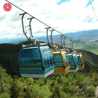 Amusement Vacances Tourisme Ropeway Cable Car Cabin Fabricant Cable Ski Cableway Car Ropeway