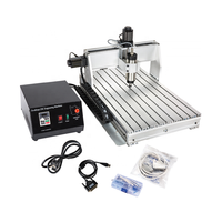Carrera 400*570*75mm 2400RPM 6040 800W Mini máquina enrutadora CNC para trabajar la madera