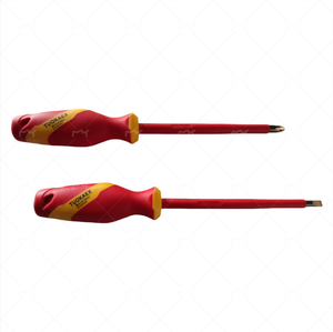 Tournevis en cuivre isolé anti-étincelles à fente pour environnements explosifs - Product Image 5