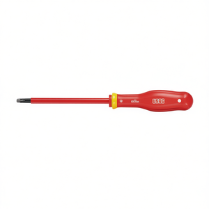 Destornillador con mango rojo, punta de precisión de 100 mm de longitud para reparación de productos electrónicos - Product Image 2