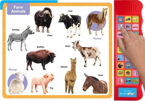 Brillantes mélodies de la <span class=keywords><strong>ferme</strong></span> pour bébés |   Livres sonores éducatifs sur la <span class=keywords><strong>ferme</strong></span> pour enfants d'âge préscolaire - Product Image 3