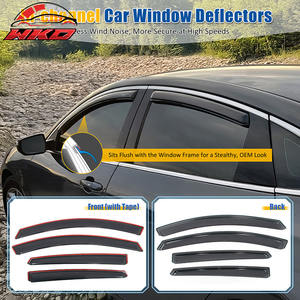 Déflecteurs de vitres pour Chevrolet Malibu 16-25, protection latérale de portière de voiture contre la pluie - Product Image 2