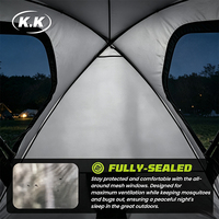 Tente de camping pour camionnette Kawagebo Kamp (KK) – Plusieurs tailles, imperméable, abri portable pour voiture