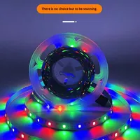 Coloré noir IP65 étanche 8mm LED bande lumineuse USB Dimmable décoration pour TV fond ordinateur bureau dortoir chapiteau