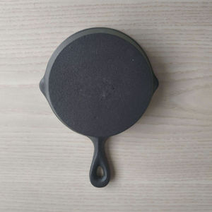 Mini sartén de <span class=keywords><strong>hierro</strong></span> <span class=keywords><strong>fundido</strong></span> con revestimiento de esmalte mate, utensilio de cocina portátil y sencillo con mango, utensilios de cocina de <span class=keywords><strong>hierro</strong></span> <span class=keywords><strong>fundido</strong></span> - Product Image 2