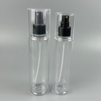 ODM botol kosmetik silinder PET 4oz 5oz Snap pada penuh tutup besar kabut semprotan botol