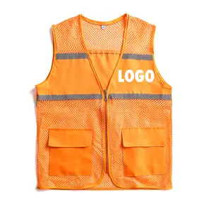 Wholesale Cheap Volunteer Reflective Vest Public Welfare Activities Work Clothes With Custom Logo Vest