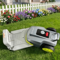LOPKIN L-Serie DIY Roboter-Rasenmäher L1500 Kabelloser Grasbehälter 7,5Ah Akku IPX6 Wasserdicht 210mm Schnittbreite für Kleine Flächen