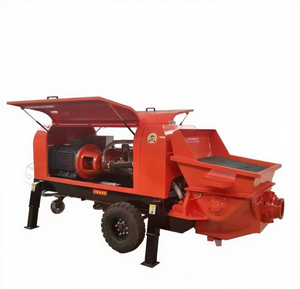 多機能油圧式コンクリートモルタルポンプは、モルタルやパテなどの粘性流体を輸送するために使用できます。 - Product Image 2