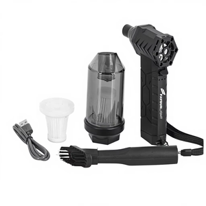 Soplador de Aire Portátil Recargable de 120000 RPM Sin Aspas, 4 Velocidades, 78 m/s, Alta Potencia, para Limpieza de Autos, Eliminación de Polvo y Nieve - Product Image 1