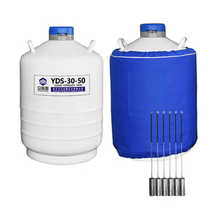 YDS-30-50 Récipient à azote liquide en alliage d'aluminium de 30 L haute capacité pour échantillons de génétique bovine en laboratoire, longue durée de vie - Product Image 2