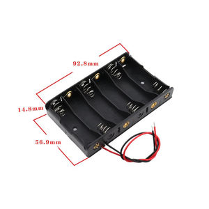 18650 Batterijhouder Nr. 5 & Nr. 7 Draad Cover Schakelaar 1/2/3/4/6/8 Secties In Serie Elektronische Componenten Lassen Batterij Box - Product Image 5