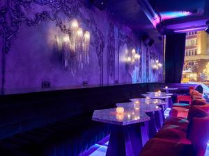 Muebles comerciales modernos Diseño de Bar Mostrador de exhibición de pub de madera personalizado para decoración de restaurante - Product Image 2