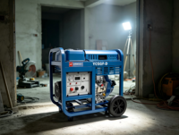 Générateur diesel 5 kW de premier choix Yuchai YC5GF-D, conception à châssis ouvert, refroidissement par air, groupe électrogène diesel portable pour la vente en gros