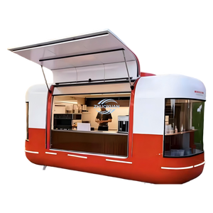 Premium Electric Patisserie Trailer Pink Macaron Mobile Bakery Food Truck - Product Image 1